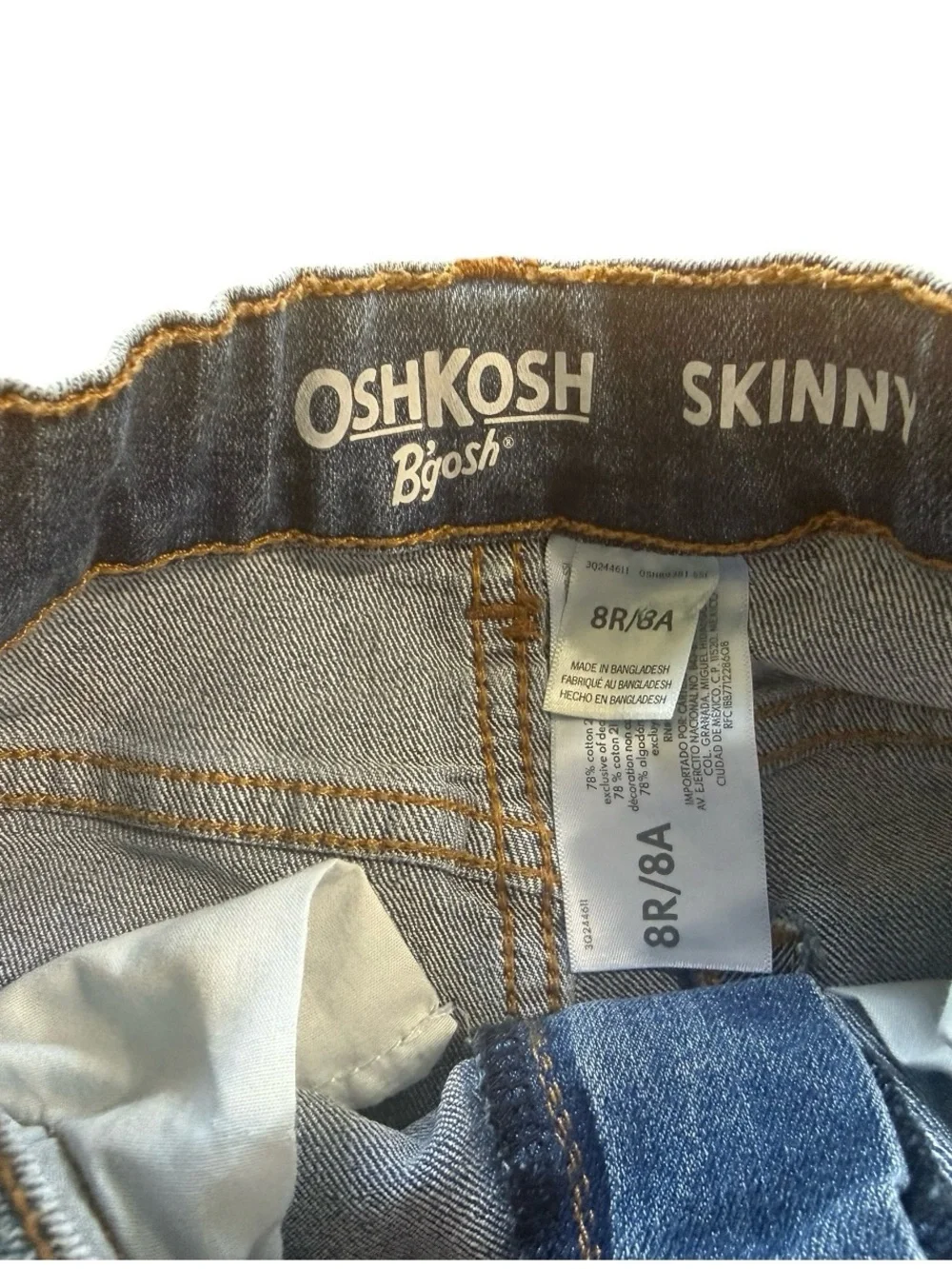 OshKosh B’gosh Girls Size 8 Skinny Jeans